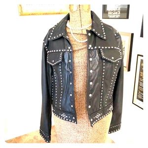 Ladies Leather Studs & Rhinestones!!